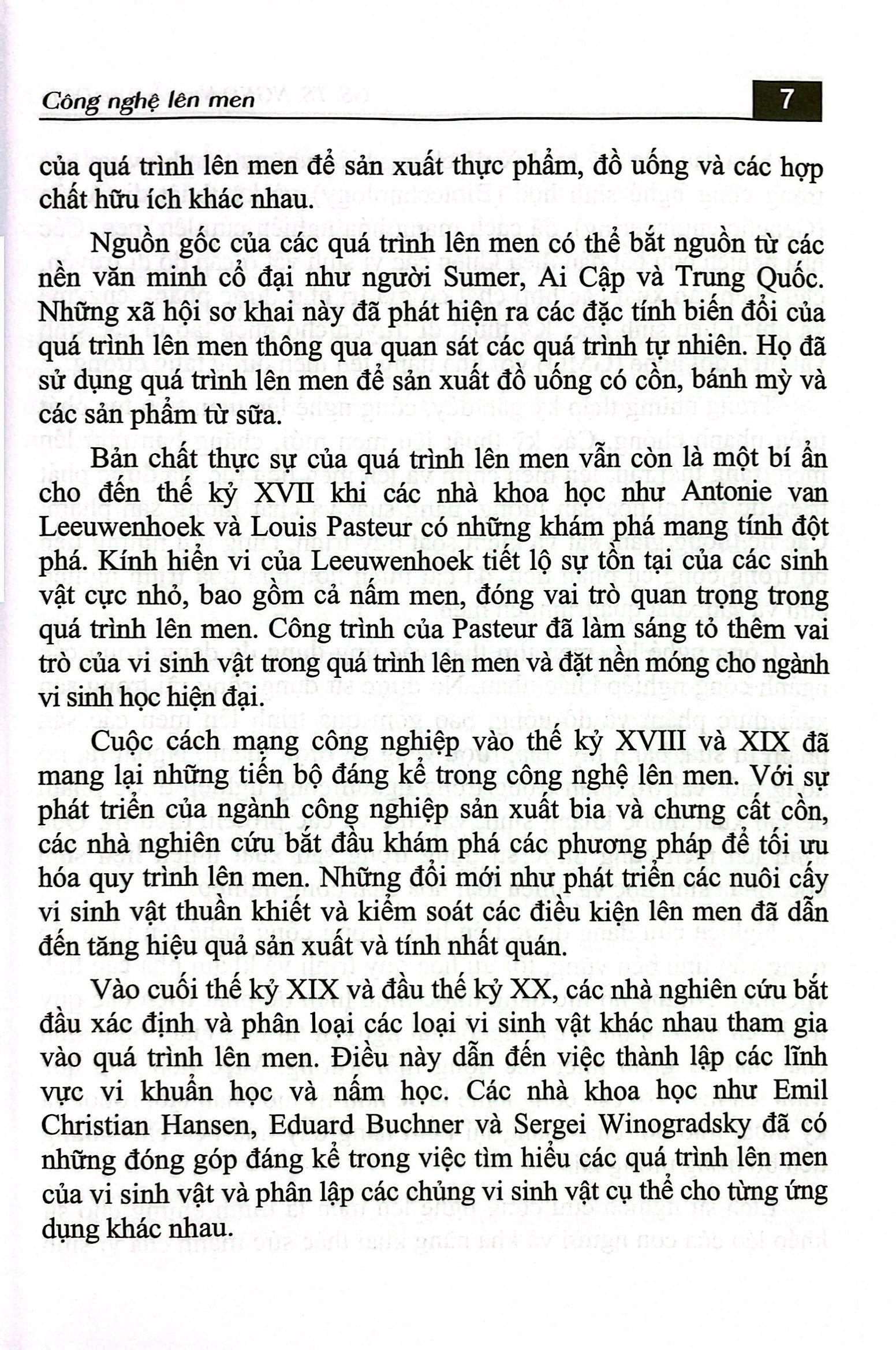 công nghệ lên men