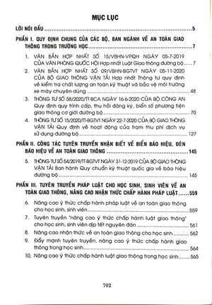 công tác tuyên truyền giáo dục pháp luật về an toàn giao thông trong trường học