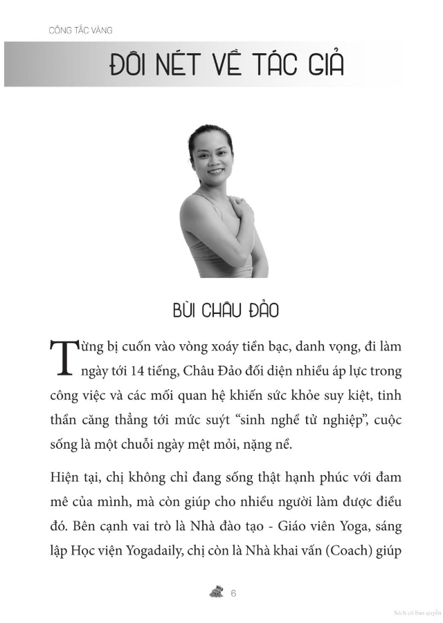 công tắc vàng - 3 bí quyết hạnh phúc và sung túc với nghề giáo viên yoga