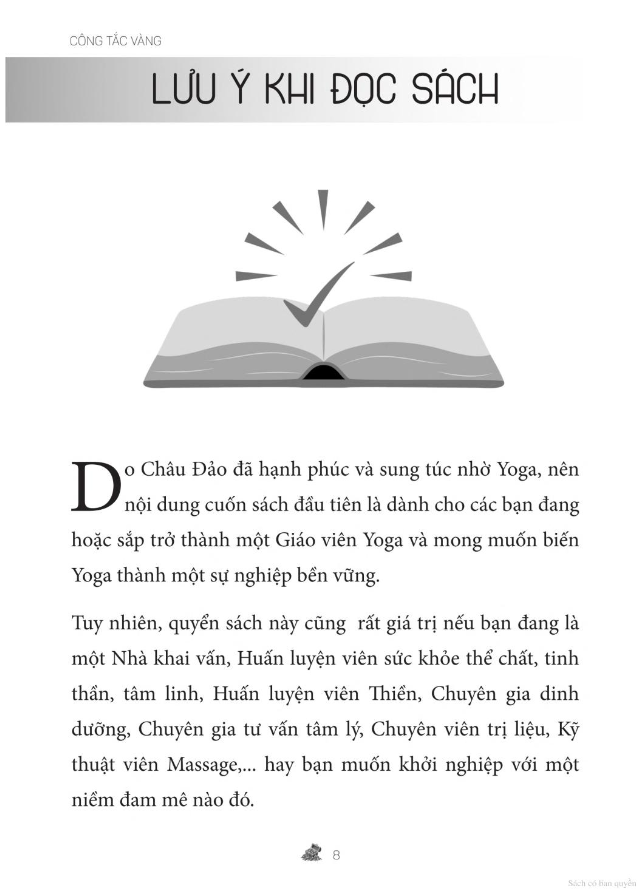 công tắc vàng - 3 bí quyết hạnh phúc và sung túc với nghề giáo viên yoga