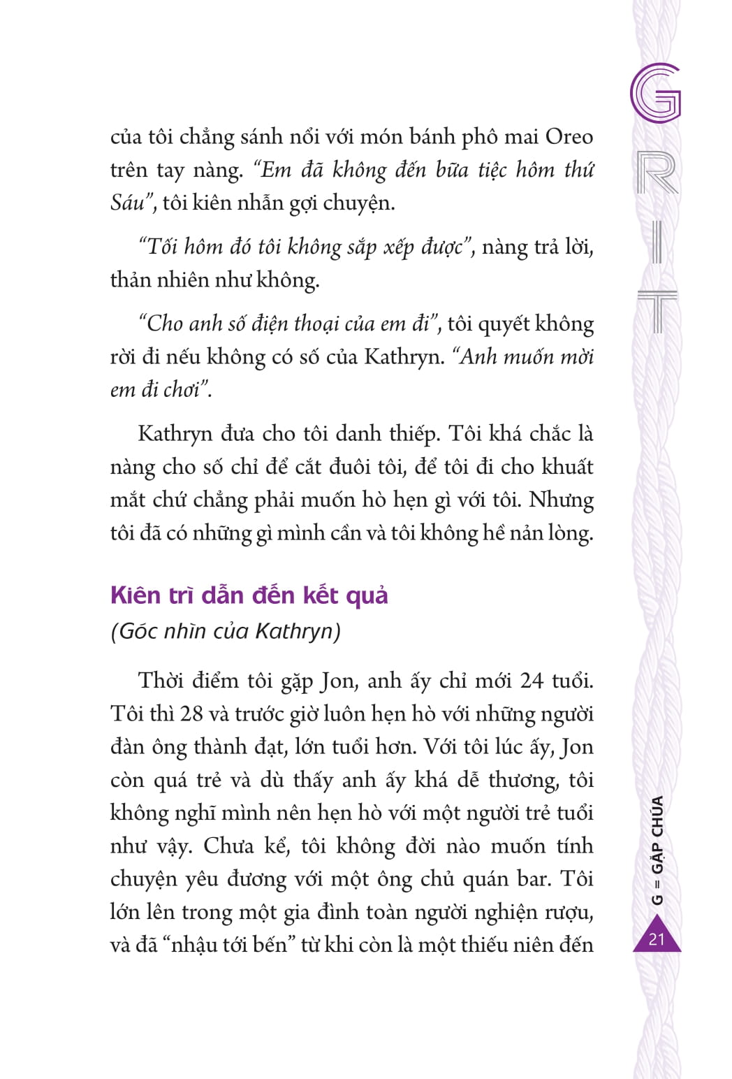 công thức grit cho tình yêu