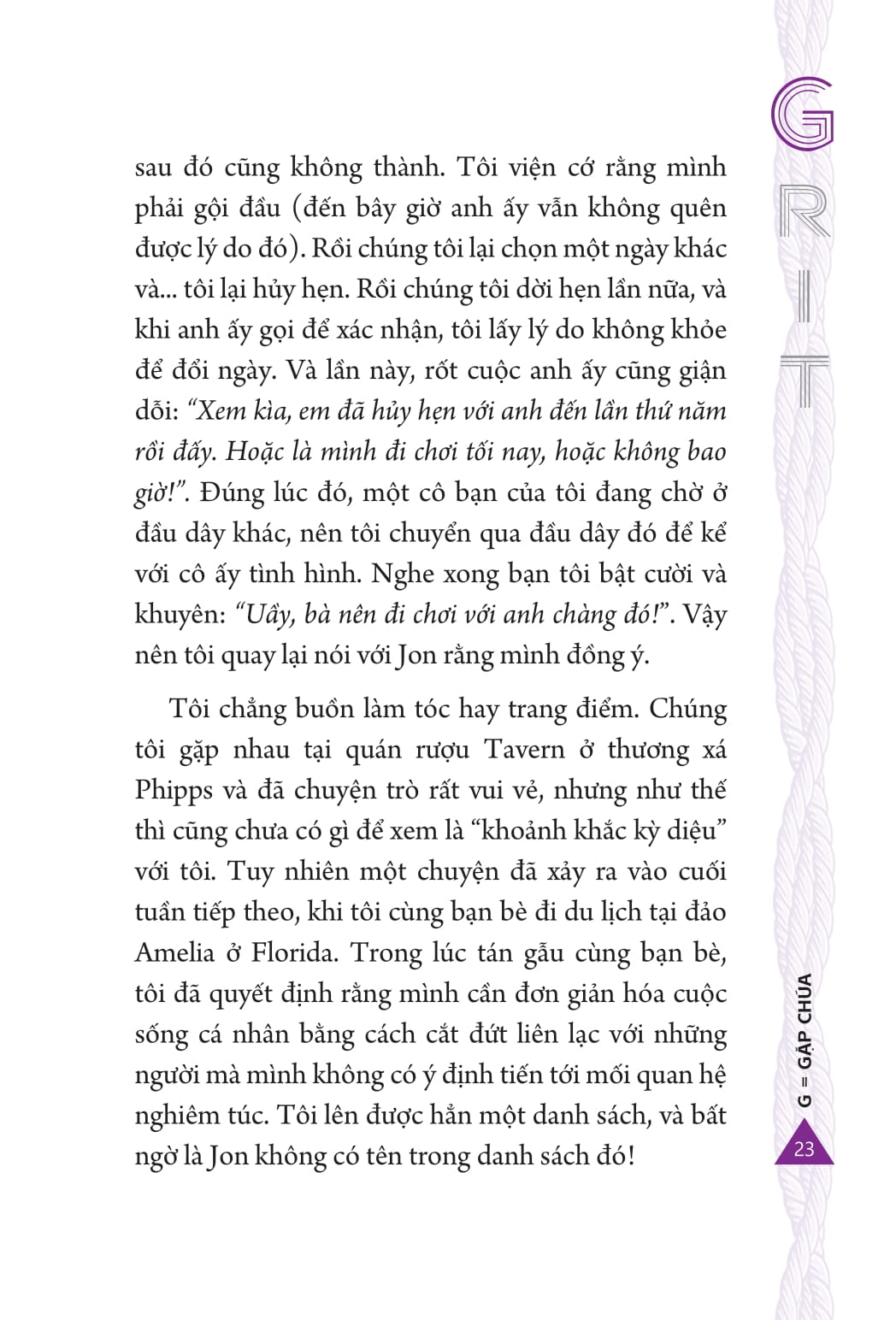 công thức grit cho tình yêu