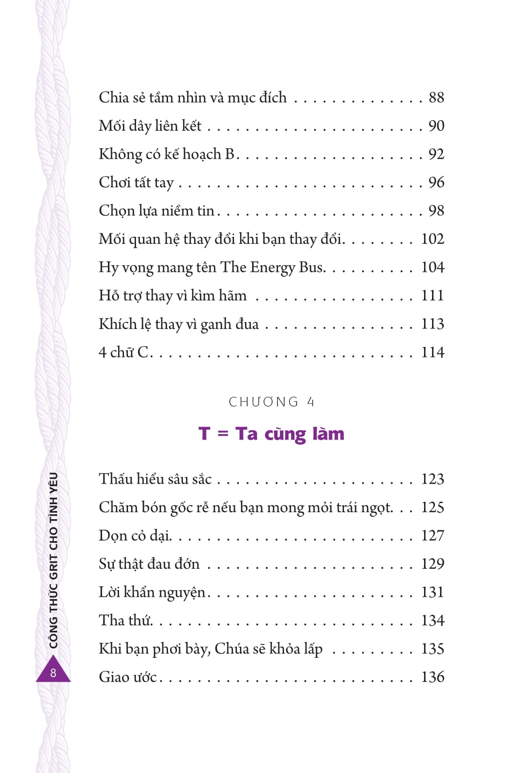 công thức grit cho tình yêu