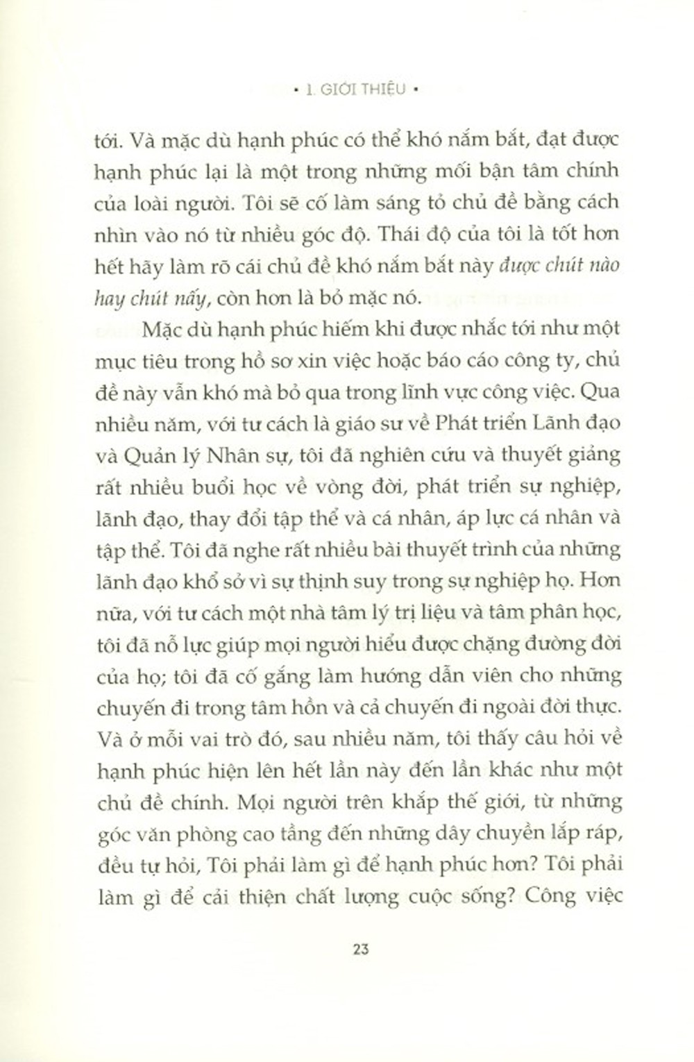 công thức hạnh phúc