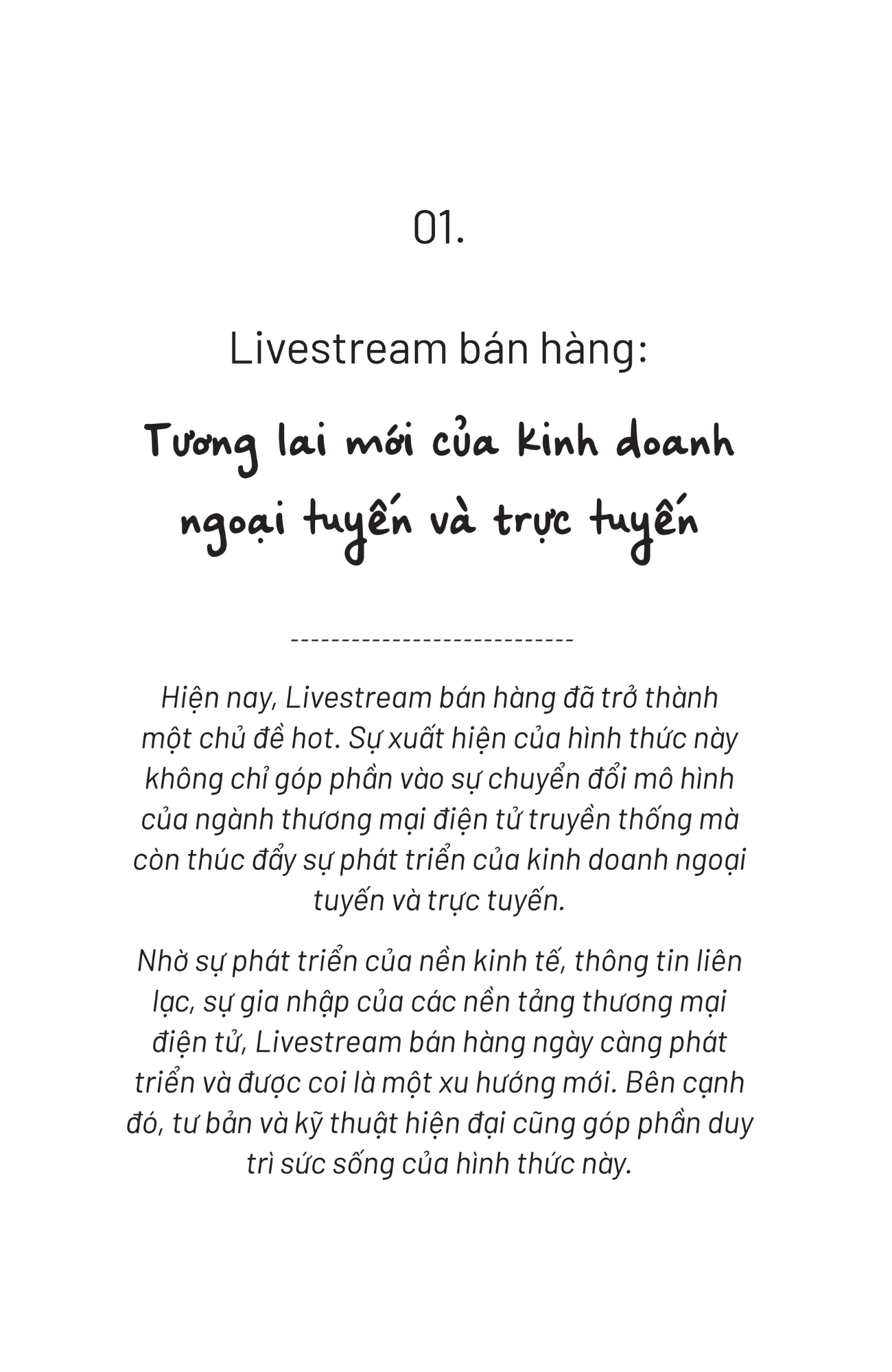 công thức livestream 1 triệu đơn