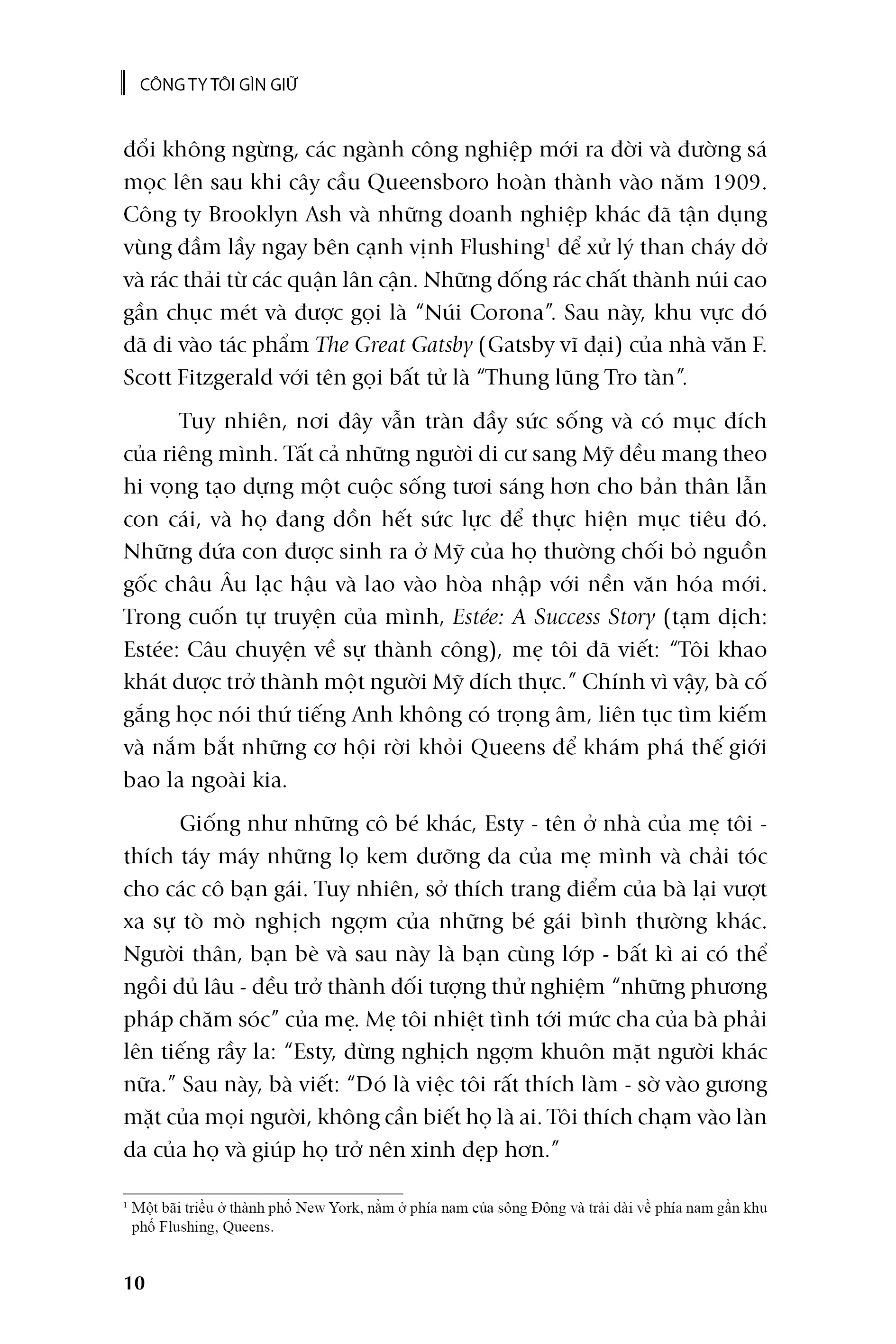 công ty tôi gìn giữ - cuộc đời của tôi trong ngành mỹ phẩm