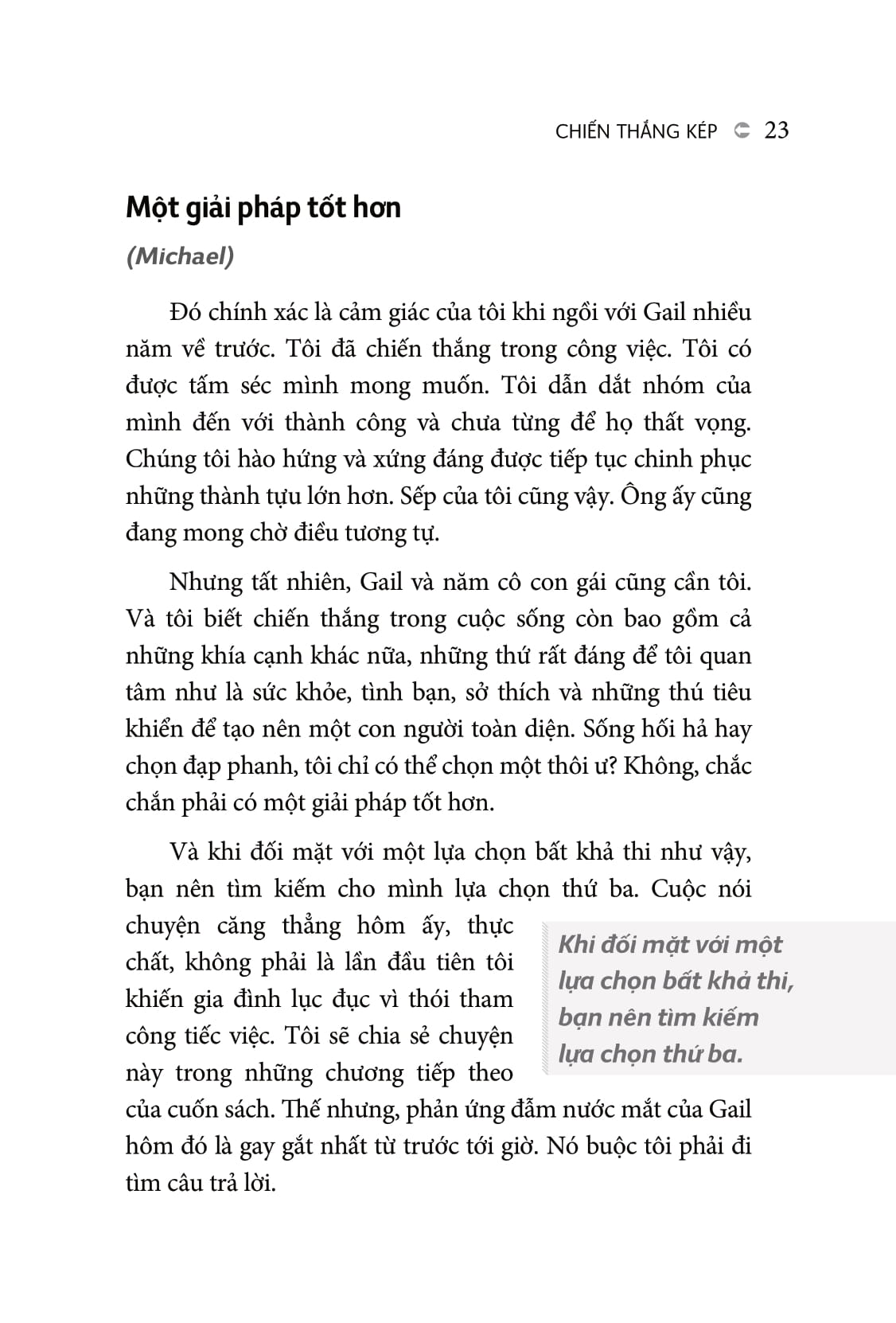 công việc thành công - cuộc đời như ý