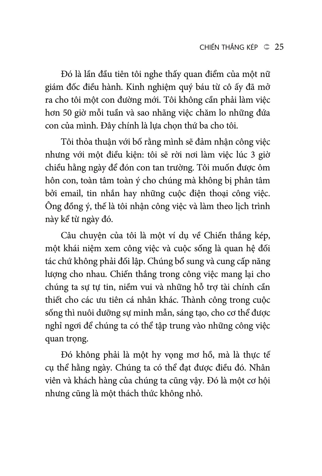 công việc thành công - cuộc đời như ý