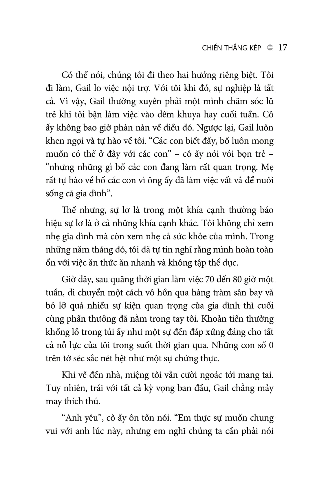 công việc thành công - cuộc đời như ý