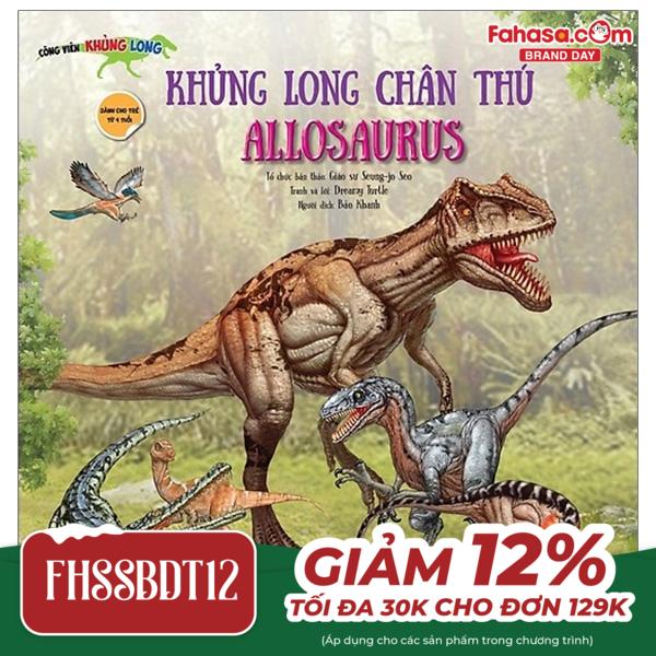 công viên khủng long - khủng long chân thú allosaurus