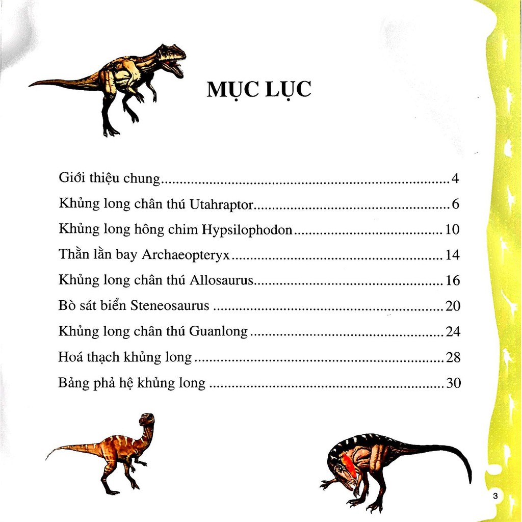 công viên khủng long - khủng long chân thú allosaurus