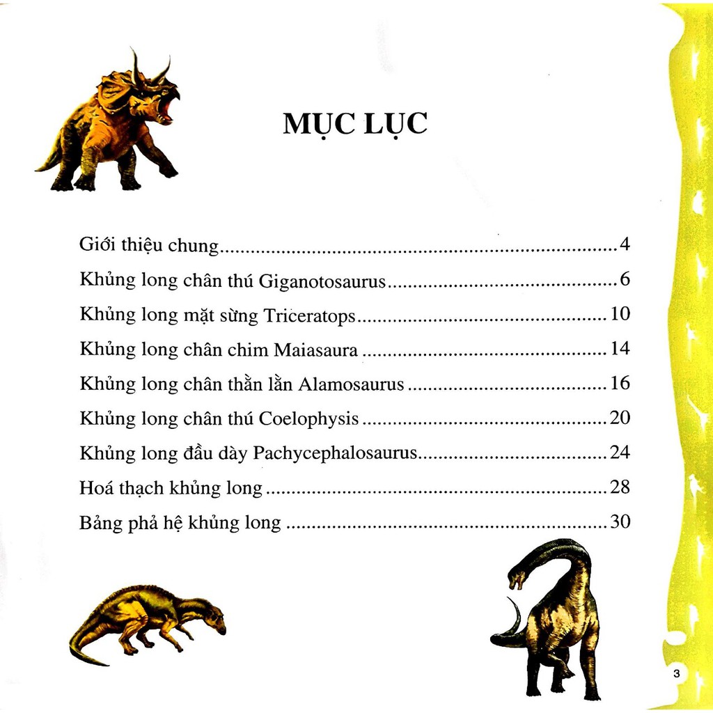 công viên khủng long - khủng long mặt sừng triceratops