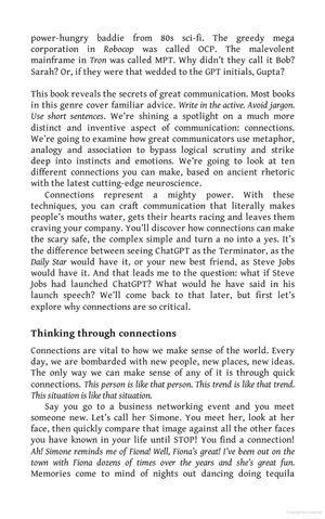 connect! - how to inspire, influence and energise anyone, anywhere, anytime