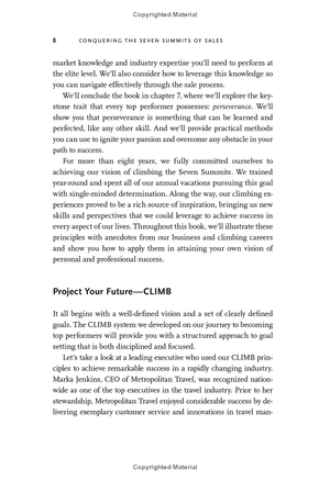 conquering the seven summits of sales: from everest to every business, achieving peak performance