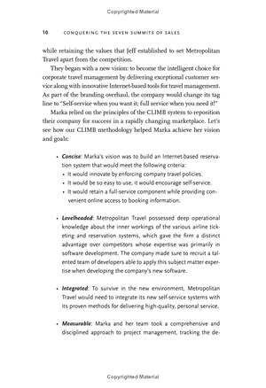 conquering the seven summits of sales: from everest to every business, achieving peak performance