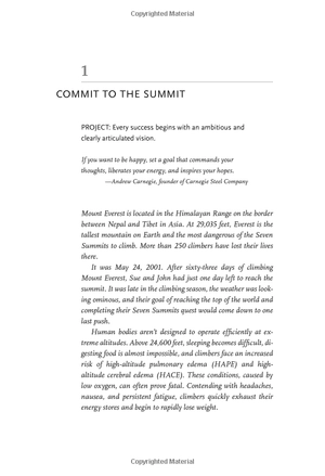 conquering the seven summits of sales: from everest to every business, achieving peak performance