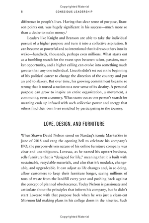 conscious leadership - elevating humanity through business (hardcover)