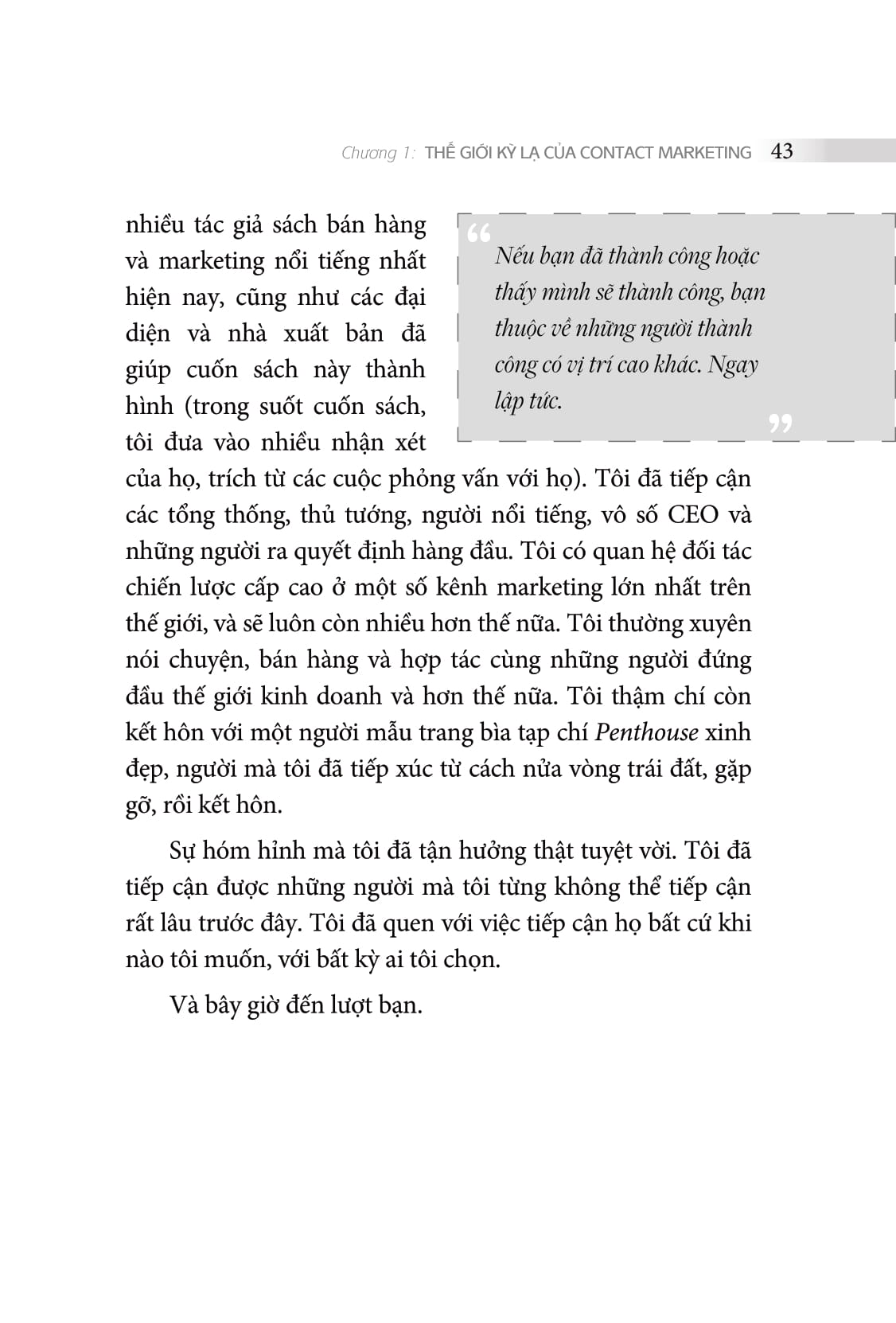 contact marketing - nghệ thuật chinh phục khách hàng