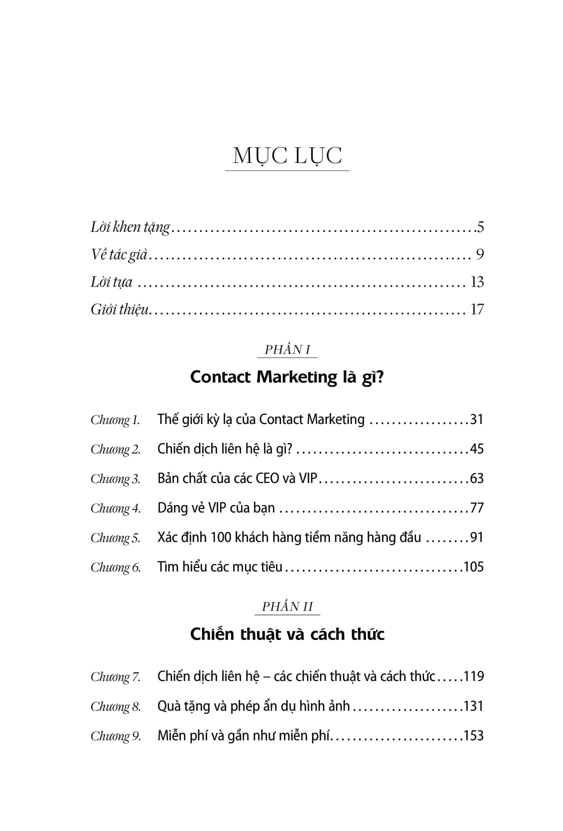 contact marketing - nghệ thuật chinh phục khách hàng