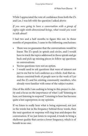 conversations with the z's, book one: the energetics of the new human soul