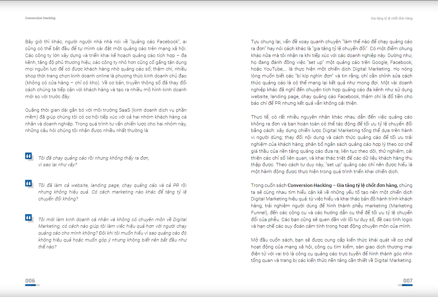 conversion hacking - gia tăng tỷ lệ chốt đơn hàng