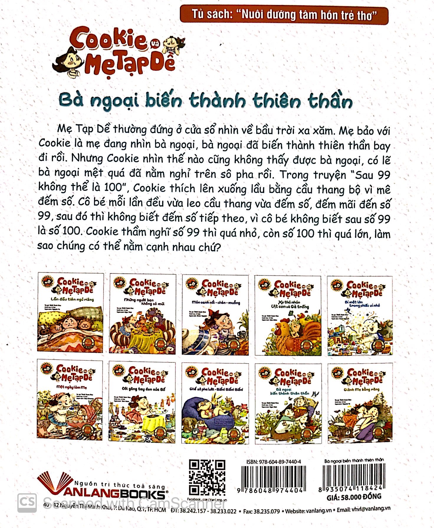 cookie và mẹ tạp dề - bà ngoại biến thành thiên thần