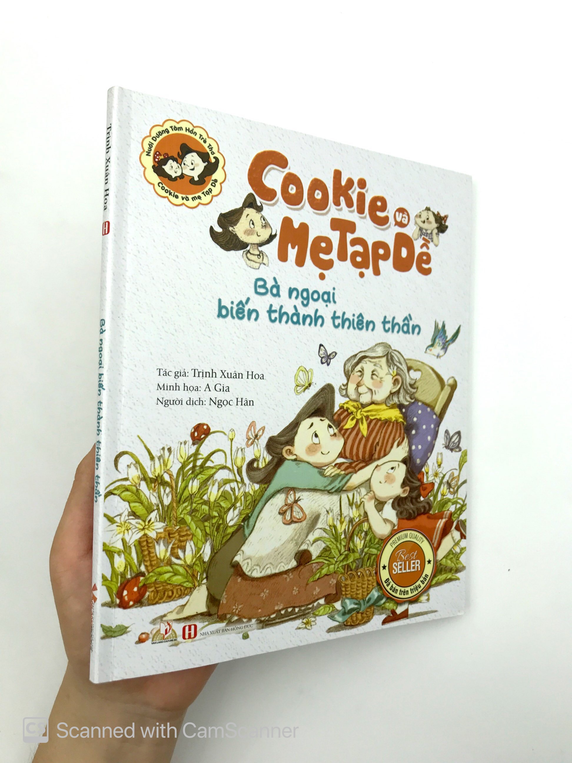 cookie và mẹ tạp dề - bà ngoại biến thành thiên thần