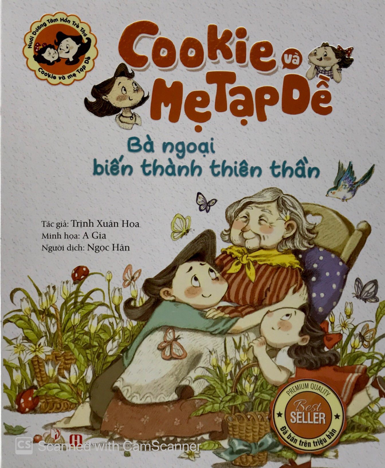 cookie và mẹ tạp dề - bà ngoại biến thành thiên thần