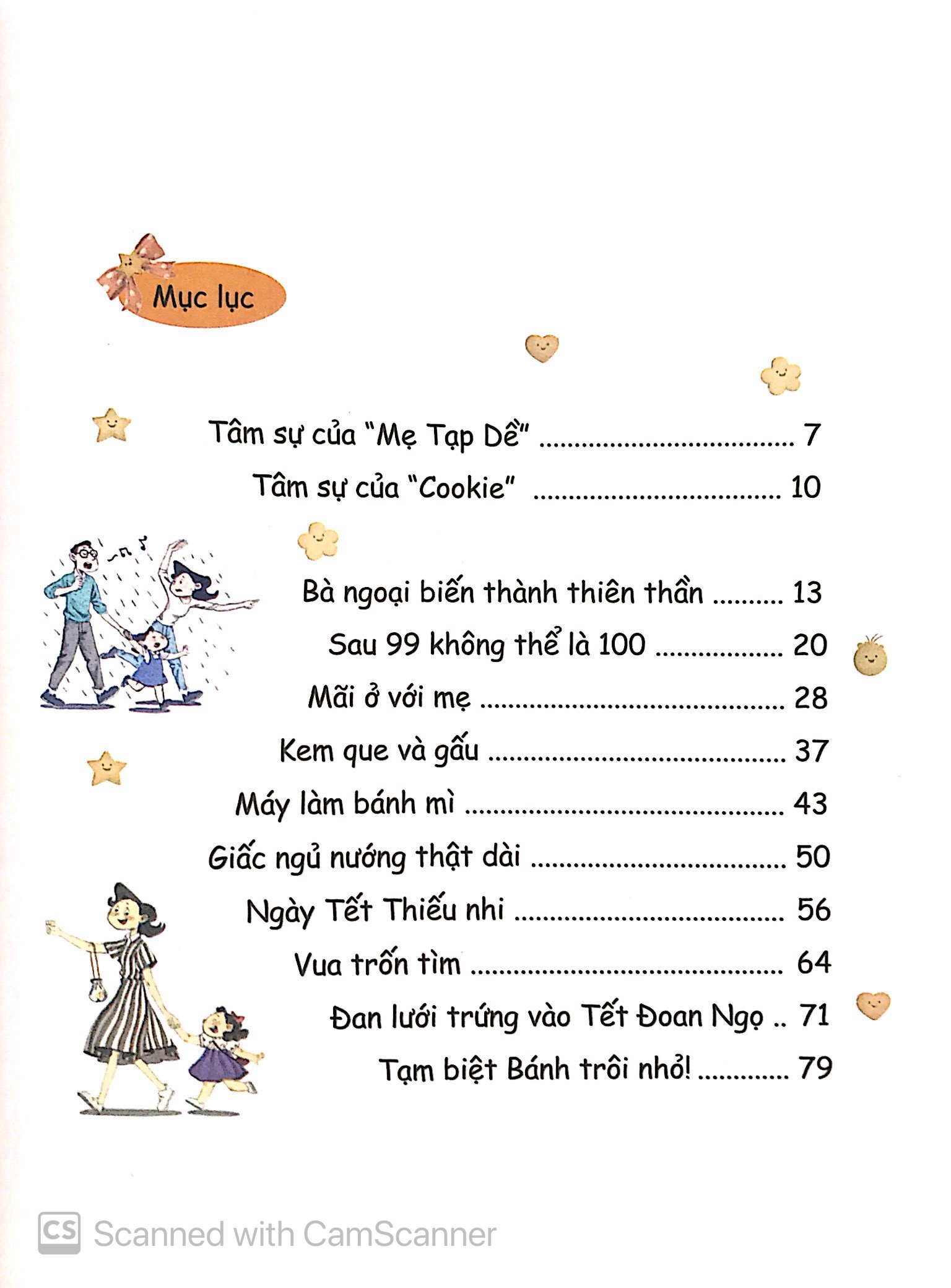 cookie và mẹ tạp dề - bà ngoại biến thành thiên thần