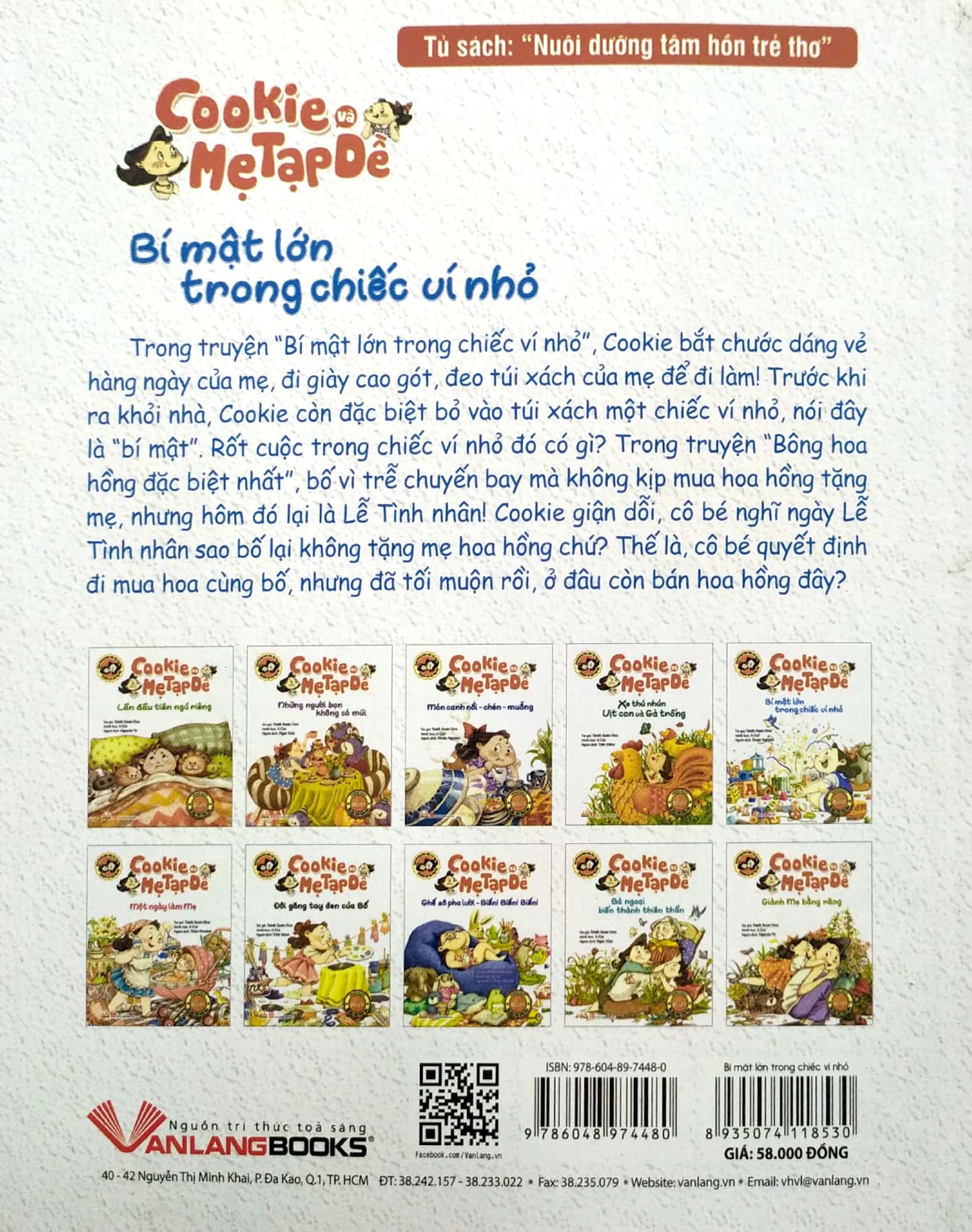 cookie và mẹ tạp dề - bí mật lớn trong chiếc ví nhỏ