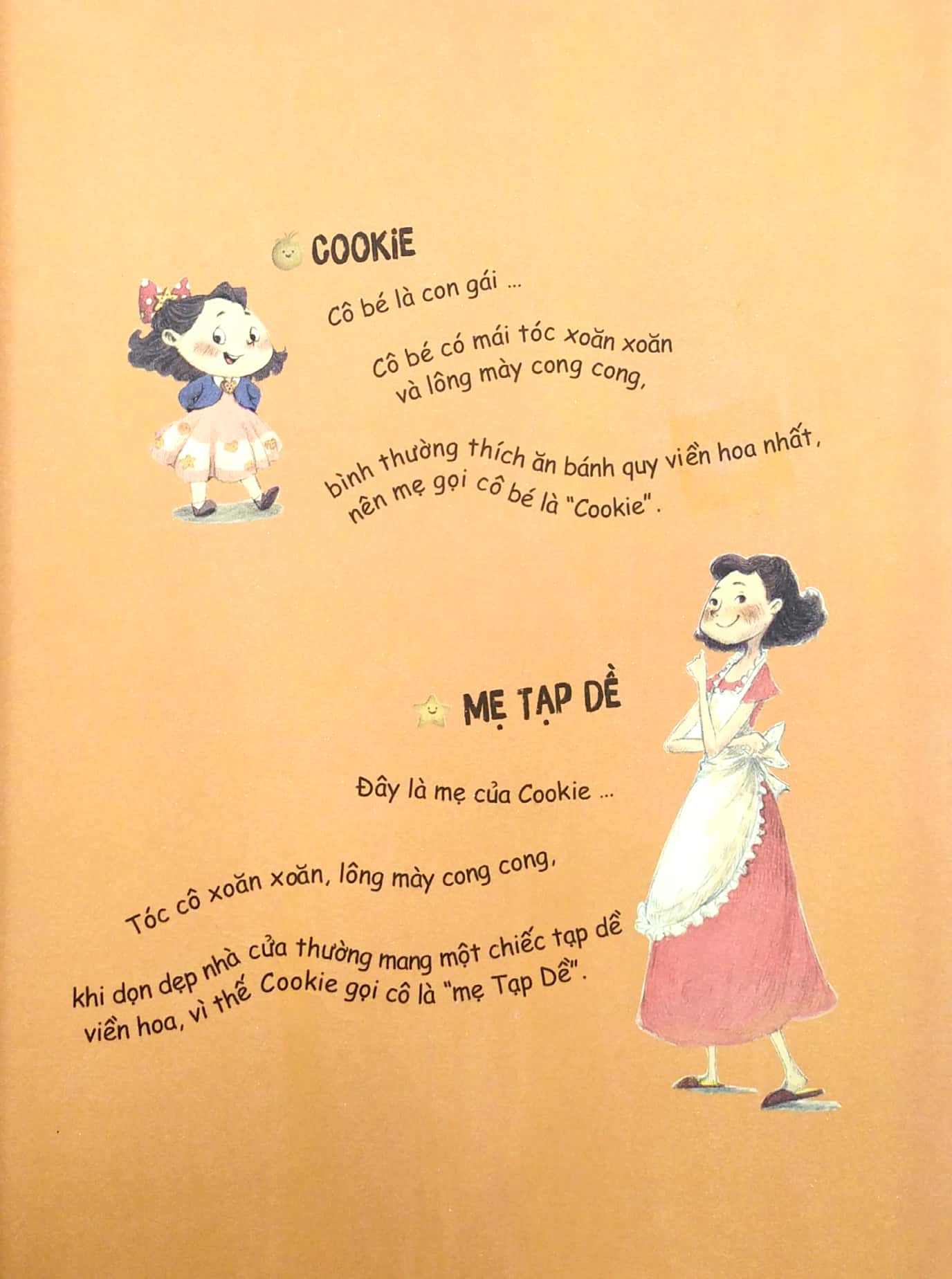cookie và mẹ tạp dề - bí mật lớn trong chiếc ví nhỏ