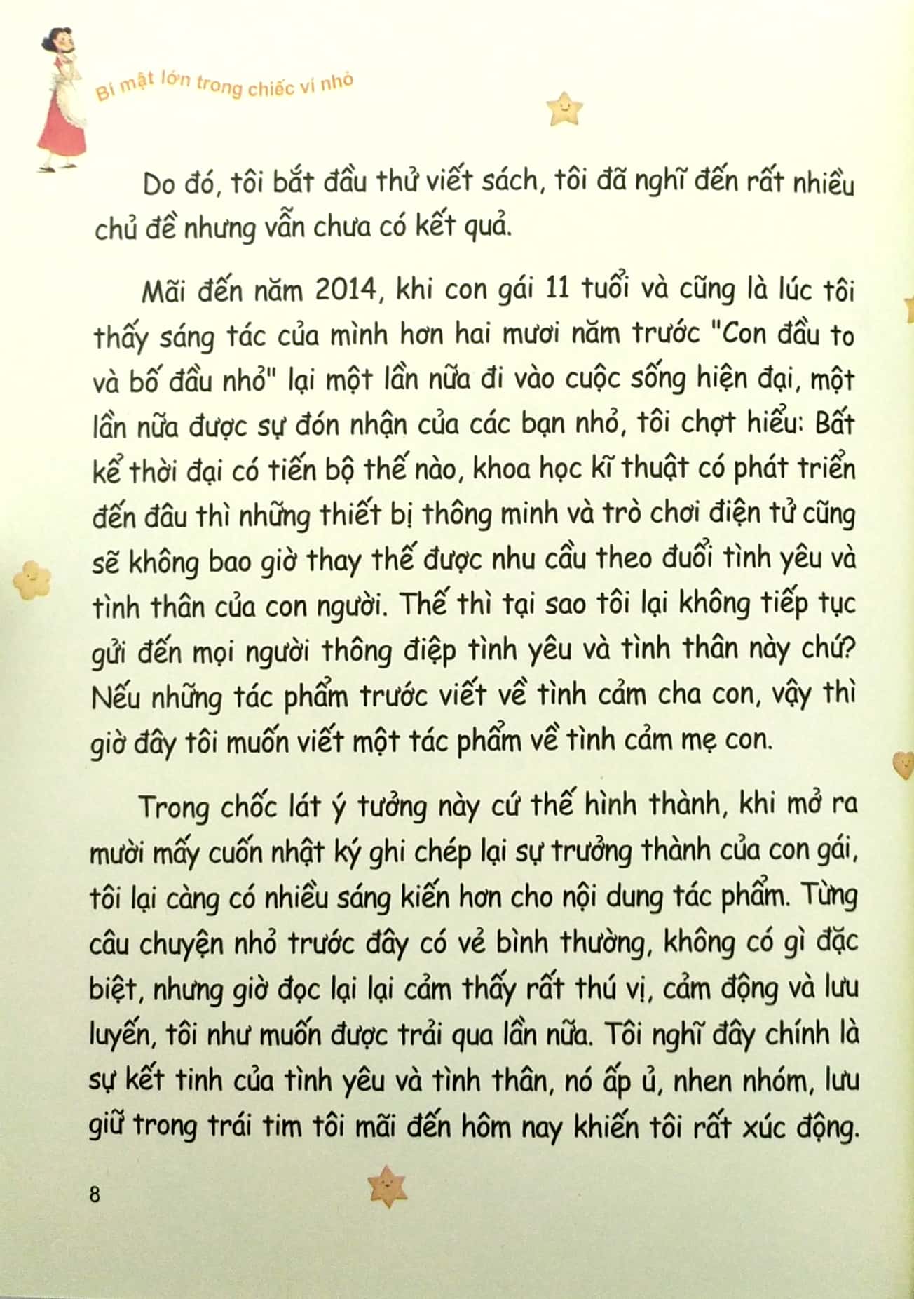 cookie và mẹ tạp dề - bí mật lớn trong chiếc ví nhỏ