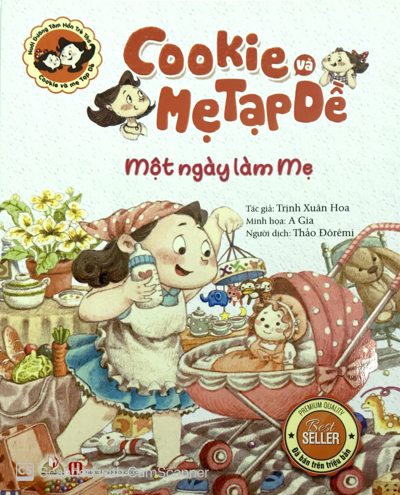 cookie và mẹ tạp dề - một ngày làm mẹ
