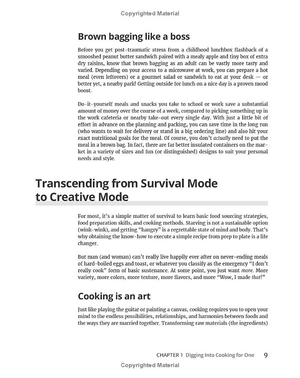 cooking for one for dummies