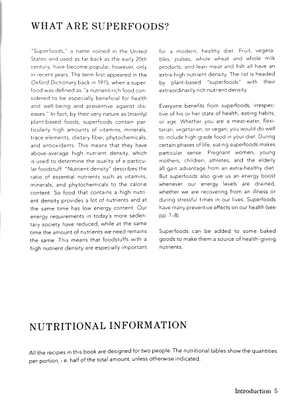 cooking with superfoods