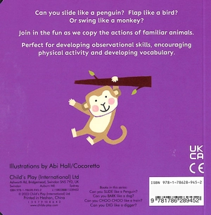 copy cats - can you slide like a penguin?