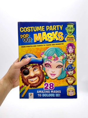 costume party pop out masks