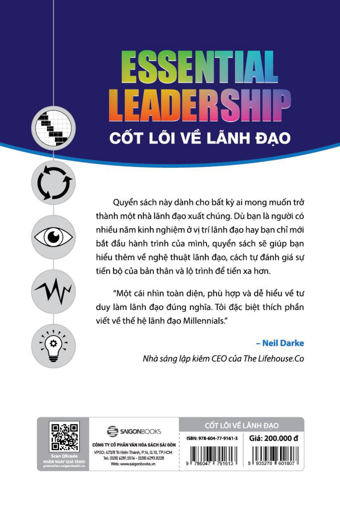 cốt lõi về lãnh đạo: phát triển phẩm chất lãnh đạo từ lý thuyết đến thực hành - essential leadership