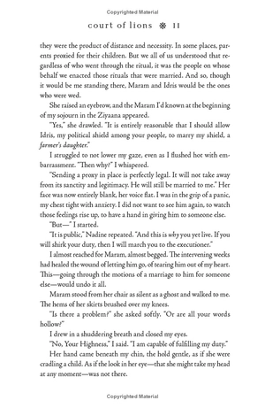 court of lions: a mirage novel