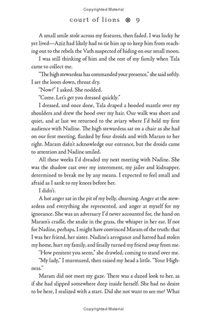 court of lions: a mirage novel