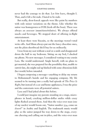 courting samira - a novel