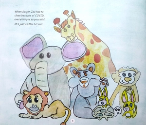 covid trong mắt trẻ thơ (song ngữ) - chuyện gì sẽ xảy ra khi rái cá vào thành phố?