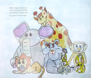 covid trong mắt trẻ thơ (song ngữ) - chuyện gì sẽ xảy ra khi rái cá vào thành phố?