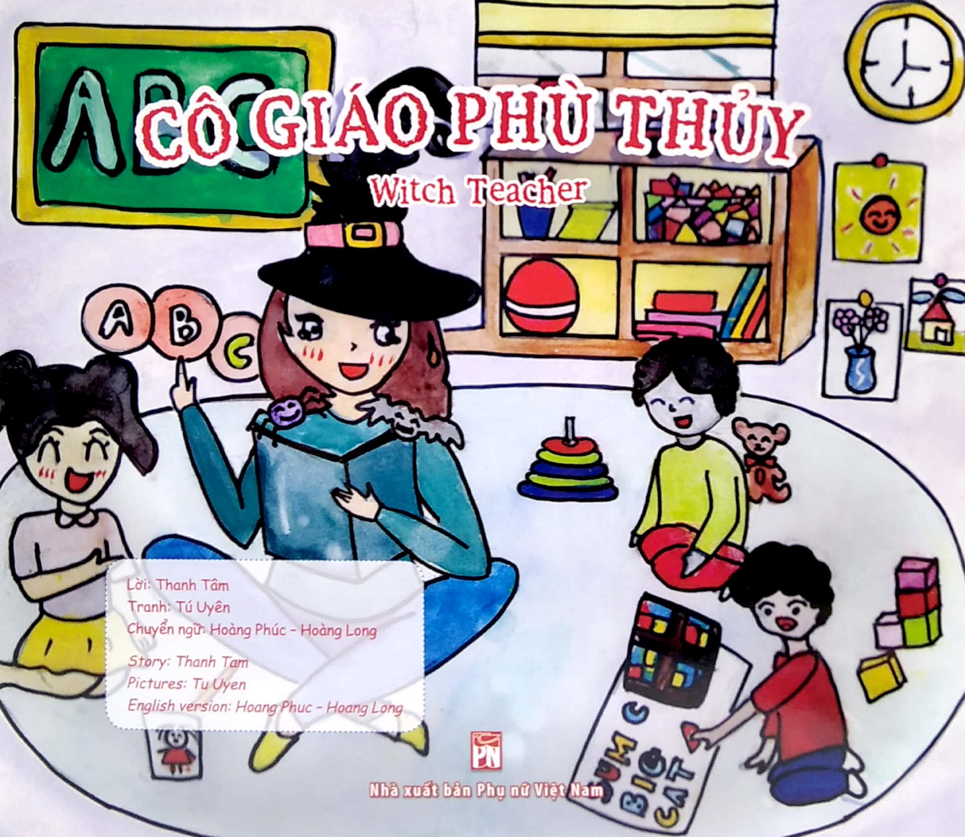 covid trong mắt trẻ thơ (song ngữ) - cô giáo phù thủy