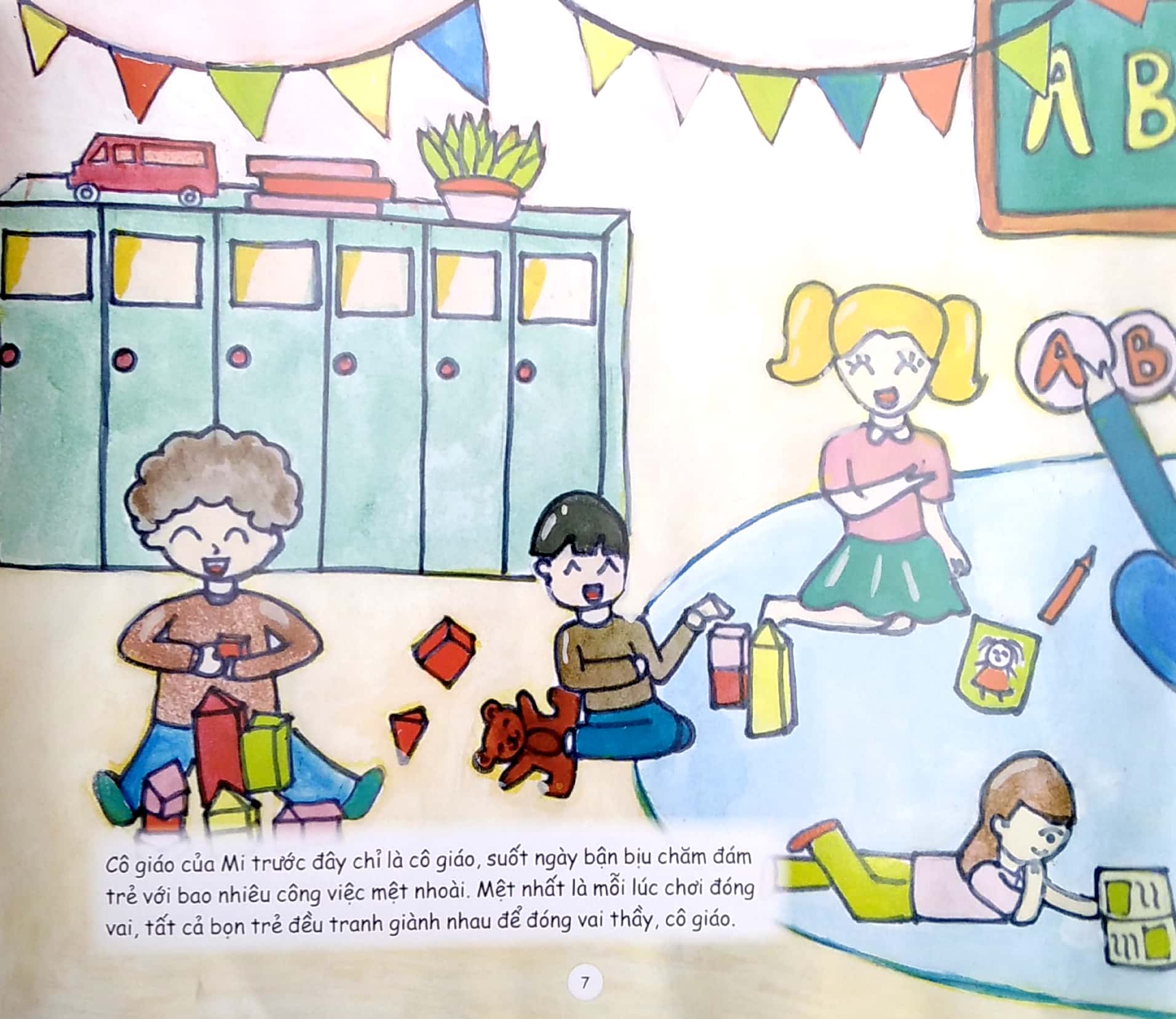 covid trong mắt trẻ thơ (song ngữ) - cô giáo phù thủy