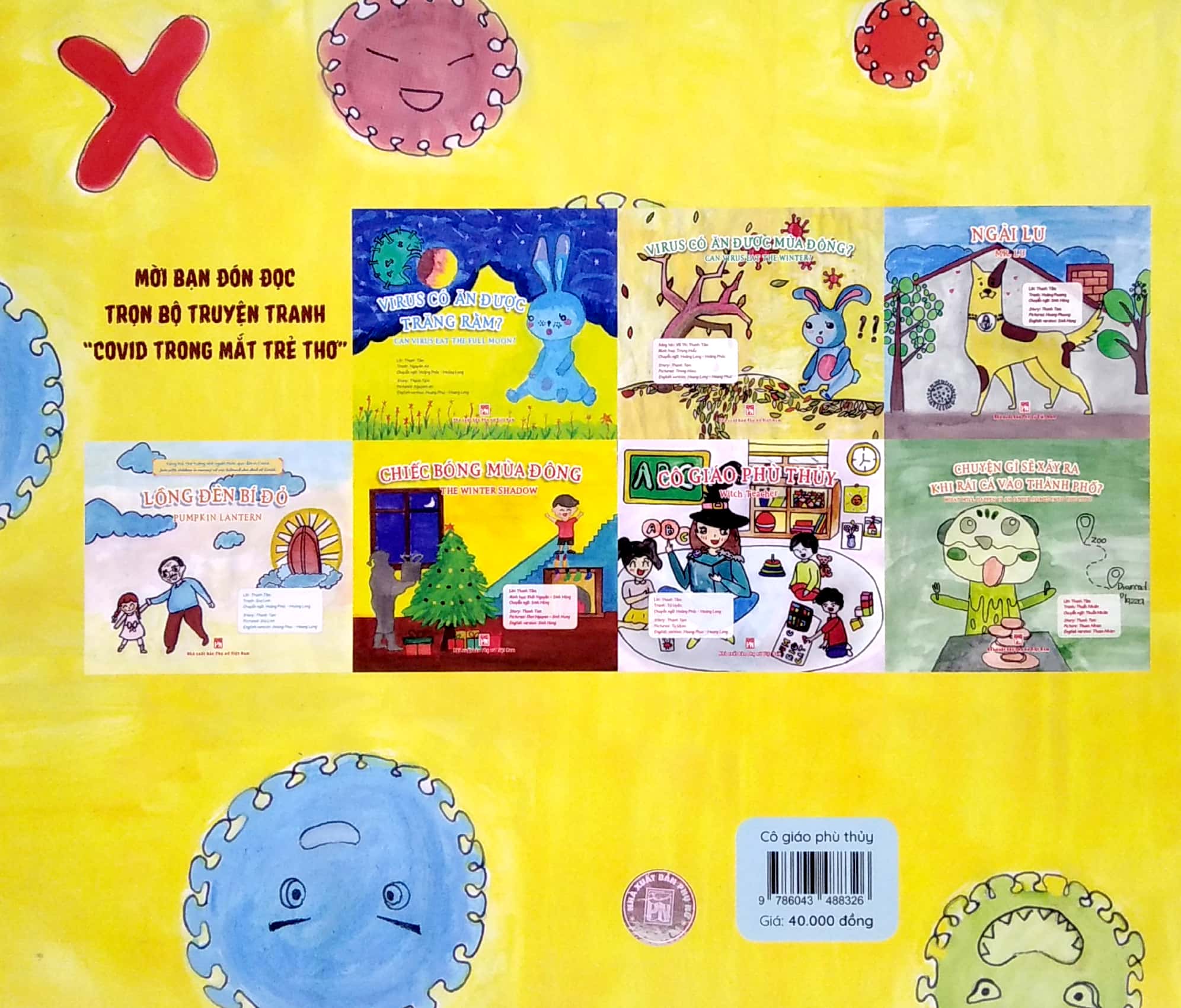 covid trong mắt trẻ thơ (song ngữ) - cô giáo phù thủy