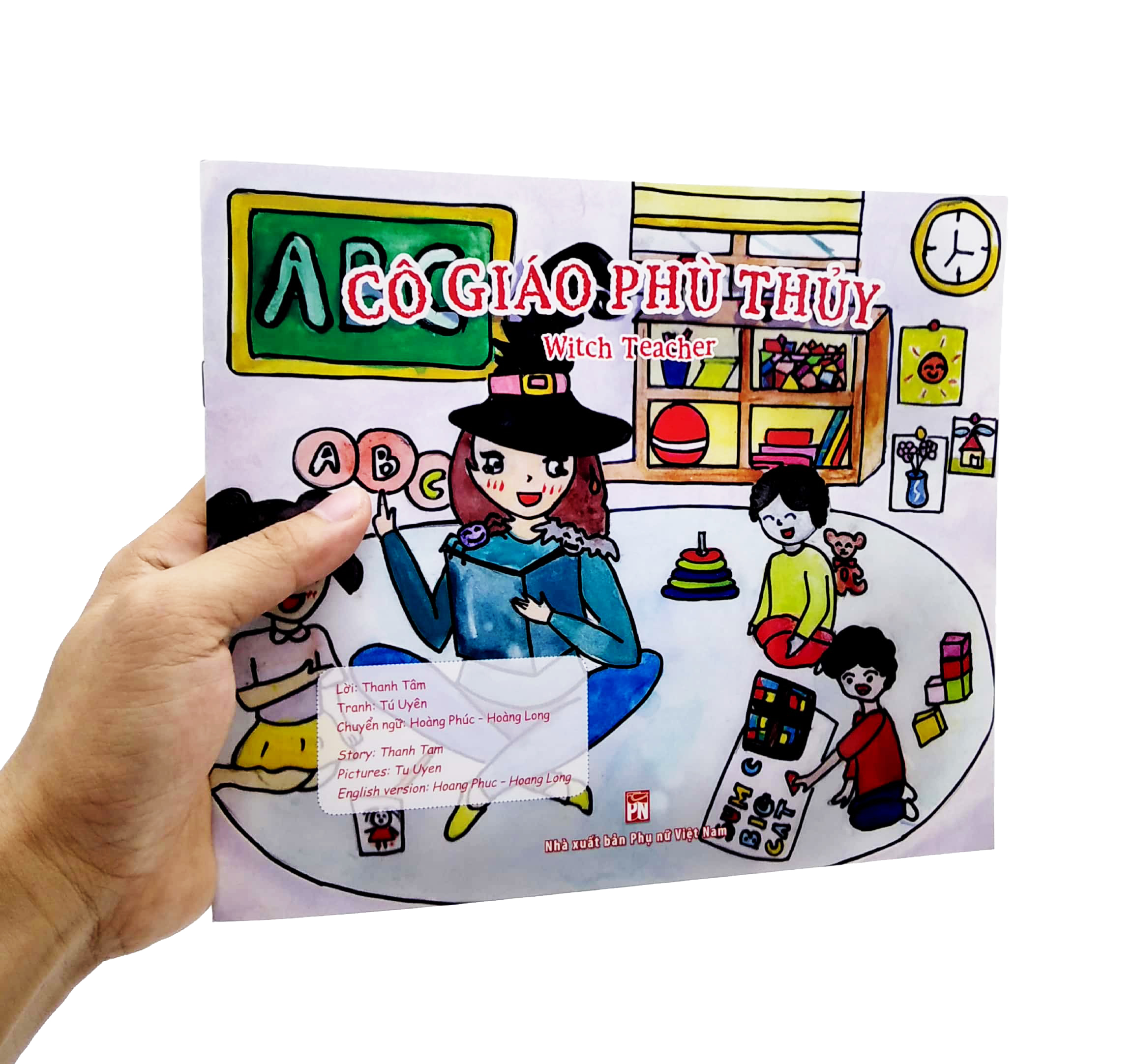 covid trong mắt trẻ thơ (song ngữ) - cô giáo phù thủy