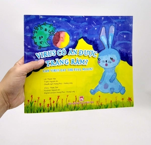 covid trong mắt trẻ thơ (song ngữ) - virus có ăn được trăng rằm
