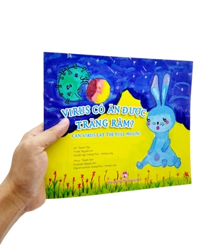 covid trong mắt trẻ thơ (song ngữ) - virus có ăn được trăng rằm