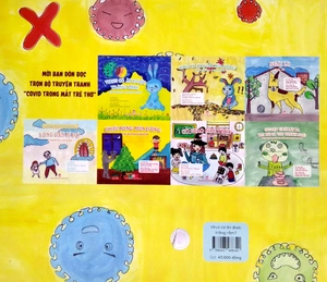 covid trong mắt trẻ thơ (song ngữ) - virus có ăn được trăng rằm